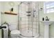 Clean bathroom with a large walk-in shower at 6154 Delaware Ave, New Port Richey, FL 34653