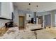 Modern kitchen with granite countertops and stainless steel appliances at 25954 Risen Star Dr, Wesley Chapel, FL 33544