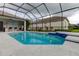 Inviting screened pool with spacious deck at 25954 Risen Star Dr, Wesley Chapel, FL 33544