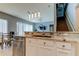 Kitchen with granite countertops and stainless steel appliances at 25954 Risen Star Dr, Wesley Chapel, FL 33544