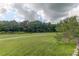 Expansive golf course with mature trees and pathway at 25954 Risen Star Dr, Wesley Chapel, FL 33544