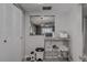 Kitchen features extra storage and a view to the dining area at 2438 Enterprise Rd # 6, Clearwater, FL 33763
