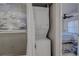 Convenient laundry closet with stackable washer and dryer at 2438 Enterprise Rd # 6, Clearwater, FL 33763