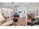 Charming dining room with a wood table and chairs, hardwood floors at 13199 Drysdale St, Spring Hill, FL 34609