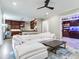 Open living space with kitchen view and comfortable seating at 2501 N Dundee St, Tampa, FL 33629