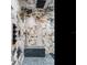 Large walk-in shower with marble tile and rainfall shower head at 2501 N Dundee St, Tampa, FL 33629