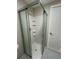 Clean bathroom with a glass shower enclosure at 2120 Hess Dr, Holiday, FL 34691