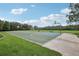 Outdoor basketball court with a surrounding grassy area at 30425 Pecan Valley Loop, Wesley Chapel, FL 33543
