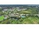 Aerial view of community amenities including tennis courts, pool, and park at 30425 Pecan Valley Loop, Wesley Chapel, FL 33543