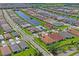Community overview, showing homes and streets at 4906 Avila Lakes Dr, Wimauma, FL 33598