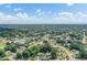 Peaceful residential area from above, showcasing tree-lined streets and a mix of single-Gathering homes at 1611 Stevenson Dr, Clearwater, FL 33755