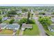 Wide aerial view of a residential neighborhood at 1240 Chelsea Ln, Holiday, FL 34691