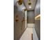 Spa-like shower with geometric tile, multiple shower heads, and built-in bench at 3305 W Beaumont St, Tampa, FL 33611