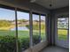 Sunroom offers relaxing pond and nature views at 801 Manchester Woods Dr # 38, Sun City Center, FL 33573