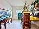 Serene room featuring a beautiful altar and artwork at 32676 Tree Of Life Ave, Wesley Chapel, FL 33543