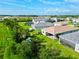 Wide aerial view of community, showcasing homes and landscape at 32676 Tree Of Life Ave, Wesley Chapel, FL 33543