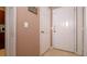 Front entry with tile flooring and interior doors at 18001 Richmond Place Dr # 1122, Tampa, FL 33647