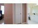 Clean bathroom with white vanity and toilet at 18001 Richmond Place Dr # 1122, Tampa, FL 33647