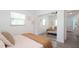Charming bedroom with mirrored closet and queen bed at 20605 Preston Ln, Lutz, FL 33558