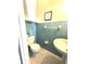 Half bathroom with pedestal sink and tile at 7634 Cortez Ct, Tampa, FL 33615