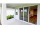 Covered patio that provides seamless indoor-outdoor living at 18142 Beach Ranch Ter, Lakewood Ranch, FL 34211
