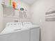 Laundry room with washer and dryer at 8491 Essington St, New Port Richey, FL 34654