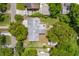 Aerial view showing house and large backyard at 1213 E Frierson Ave, Tampa, FL 33603
