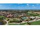 Aerial view of community with golf course and homes at 13506 Messina Loop # 105, Bradenton, FL 34211