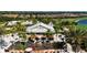 Aerial view of Bahama Bar with outdoor seating at 13506 Messina Loop # 105, Bradenton, FL 34211