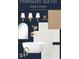 Elegant primary bathroom featuring a soaking tub, brass fixtures, and modern design finishes at 320 W Park Ave, Tampa, FL 33602