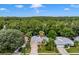 Aerial view of house and neighborhood at 7127 Otter Creek Dr, New Port Richey, FL 34655