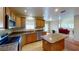 Kitchen with island and stainless steel appliances at 905 John Hunter Ct, Brandon, FL 33511