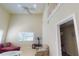 Spacious living room with high ceilings and loft access at 905 John Hunter Ct, Brandon, FL 33511