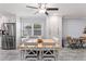 Modern kitchen with stainless steel appliances and white cabinets at 10301 Gulf Blvd # 201, Treasure Island, FL 33706