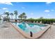 Inviting community pool with water views at 10301 Gulf Blvd # 201, Treasure Island, FL 33706