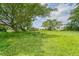 Overgrown vacant lot with shed and trees at 10912 672 Hwy, Riverview, FL 33579
