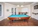 Game room with a pool table and comfortable seating at 2220 Chianti Pl # 8-0812, Palm Harbor, FL 34683