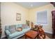 Cozy office space with seating and a chess table at 2220 Chianti Pl # 8-0812, Palm Harbor, FL 34683