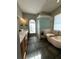 Elegant bathroom featuring a modern soaking tub, walk-in shower, and a stylish double sink vanity at 12384 Creek Edge Dr, Riverview, FL 33579
