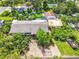 Aerial view showing home's location, large yard, and surrounding neighborhood at 4300 41St N St, St Petersburg, FL 33714