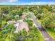 Aerial view of home, neighborhood, and surrounding landscape at 4300 41St N St, St Petersburg, FL 33714