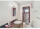 Bathroom with marble tiled shower and vanity at 4300 41St N St, St Petersburg, FL 33714