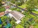 Aerial view showcasing home and neighborhood context at 4300 41St N St, St Petersburg, FL 33714