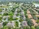 Aerial view showcasing community layout and home location at 2447 Nantucket Harbor Loop # 112, Sun City Center, FL 33573