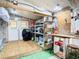 Workshop with various tools and storage shelving at 35801 Verda Dr, Zephyrhills, FL 33541