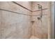 Large walk-in shower with tile surround at 6527 Stonington Dr, Tampa, FL 33647