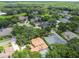 Aerial view of houses in a residential neighborhood at 6527 Stonington Dr, Tampa, FL 33647