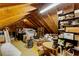 Large attic with plenty of storage for seasonal items at 29249 Wilpayne Rd, Brooksville, FL 34602