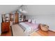 Comfortable main bedroom with hardwood floors and walk-in closet at 29249 Wilpayne Rd, Brooksville, FL 34602