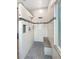 Large walk-in shower with built-in bench and subway tile at 18122 Sugar Brooke Dr, Tampa, FL 33647